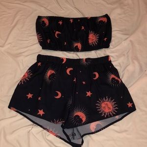 Two piece space set